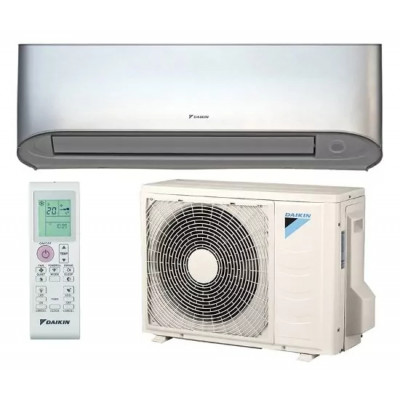 Фото Daikin FTXK35AS / RXK35A инверторный кондиционер серебристого цвета